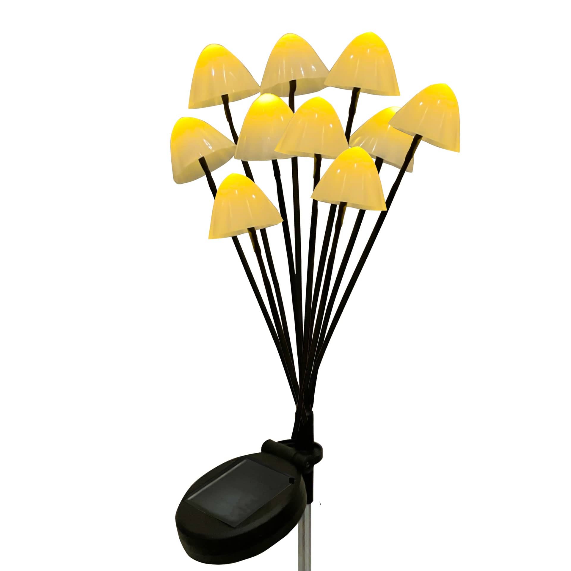 Jardioui Lampe solaire Champignons féérique